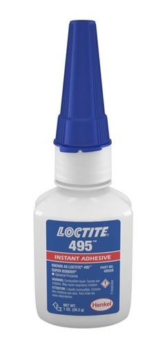 Adhesivo Pegamento Loctite 495 X  20 Gr L49520 Cianoacrilato