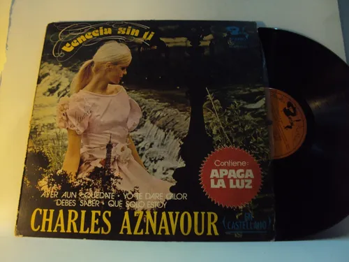 Vinilo Lp 130 Charles Aznavour Venecia Sin Ti (Usado)