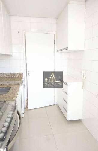 Apartamento Com 3 Dormitórios À Venda, 69 M² Por R$ 310.000,00 - Vila Iracema - Barueri/sp - Ap2985