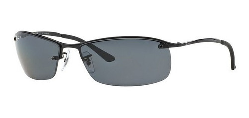 Lentes De Sol Ray-ban Rb3183 Polarized - Gris 63mm