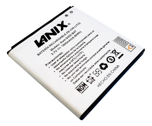 Pila Bateria Ion Litio S400-bat 1800 Mah Lanix S400 E/g