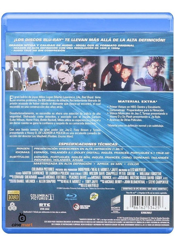 De Ladron A Policia Martin Lawrence Pelicula Bluray