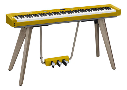 Piano Digital Casio Privia Px-s7000hm Soporte Pedalera Color Harmony Mustard
