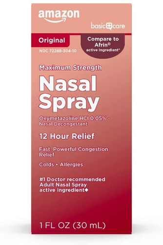Strength Nasal Spray, Fast Powerful Congestion Relief
