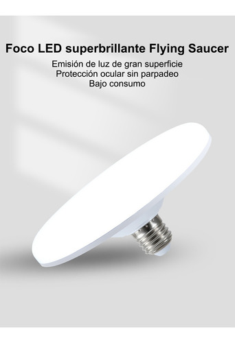 20w Emisión De Luz De Gran Superficie Foco Led Redondo 10pcs Blanco Frío