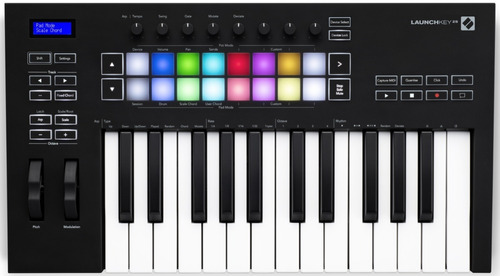 Controlador Midi Usb Novation Launchkey 25 Mk3