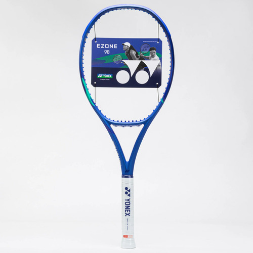 Raqueta de Tenis Yonex Ezone 98 2025, Tamaño de Grip 4 3/8, Peso 305g, Sin Cuerda, Color Azul