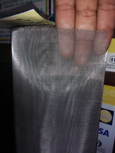 Tela Mosquiteiro Galvanizado Rolo Com 10x1,00