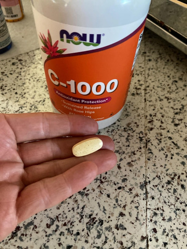 Now Suplemento S, Vitamina C-1000 Con Escaramujo, Liberación