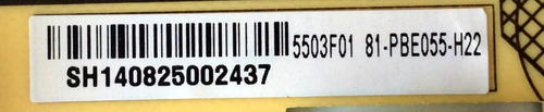 Fuente / Sanyo 81-pbe055-h22 / Shld5501f-101h / Dlbl297 (Usado)