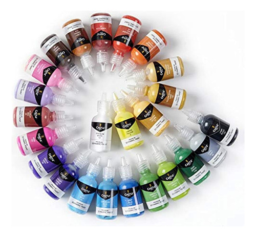 Set De Pintura De Tela 3d De Castle Art Supplies - 24 Colore