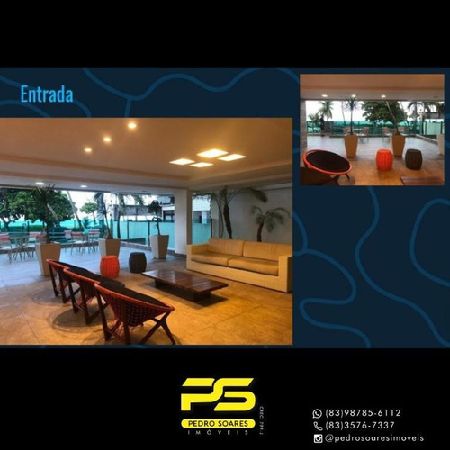 Apartamento Com 1 Dormitório À Venda, 57 M² Por R$ 432.457,64 - Cabo Branco - João Pessoa/pb - Ap4259