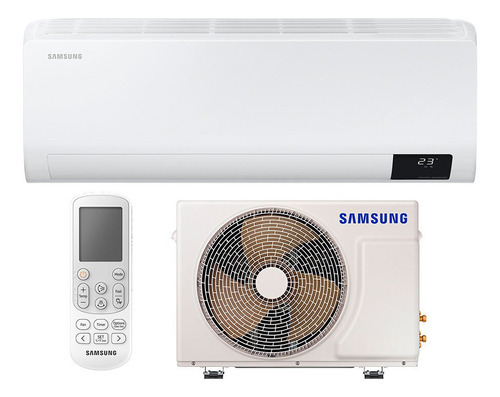 Ar Condicionado Split Inverter Quente/Frio 9000 Btus Samsung Cor Branco Voltagem 220v