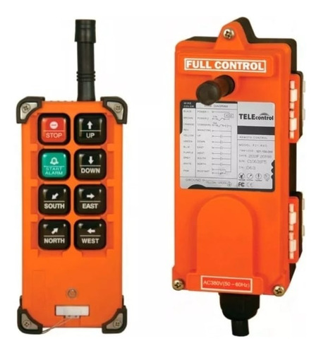 Botonera Industrial Inalambrica 6 Botones Con Fuente 220vac