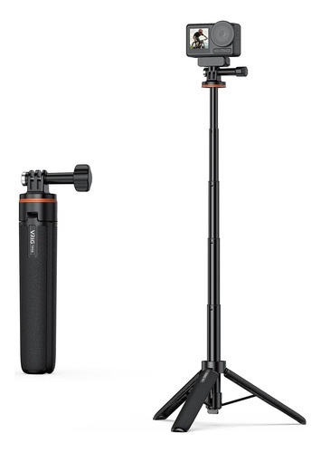 Vrig 201 Mini Trípode Extensible Para Cámara De Acción, De