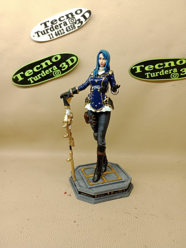 Caitlyn Kiramman League Of Legends - Arcane Impresion 3d