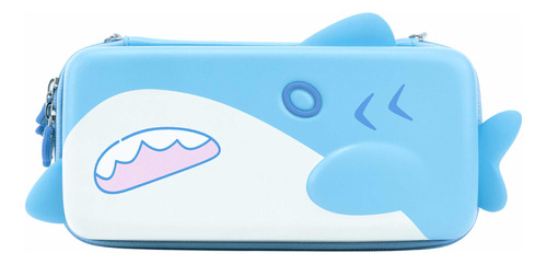 Estuche De Transporte Geekshare Shark Baby Para Switch Oled