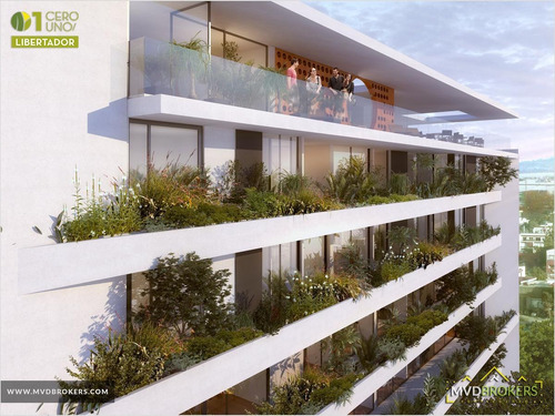 Imagen 3 de 21 de 01 Libertador | Venta Apartamento 2 Dormitorios A Estrenar Sobre Libertador | Aguada | Inversión Vivienda Promovida | Financiación | En Obra - Estrena 2022