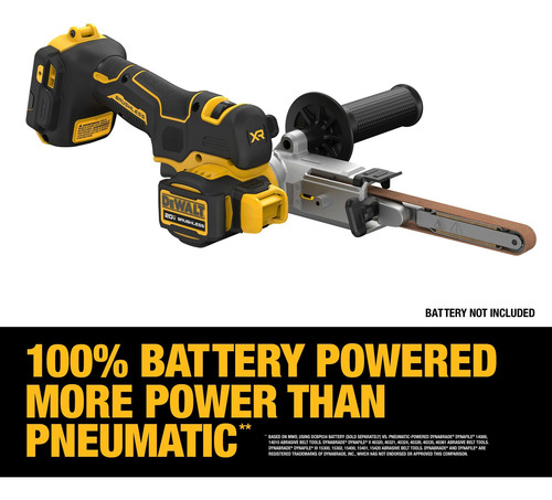 Lijadora De Banda Inalámbrica Dewalt 20v Max Xr Dcm200b Bare