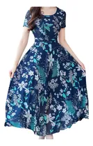 Comprar Vestido V For Mujer, A La Moda, Verano, A Media Pantorrilla