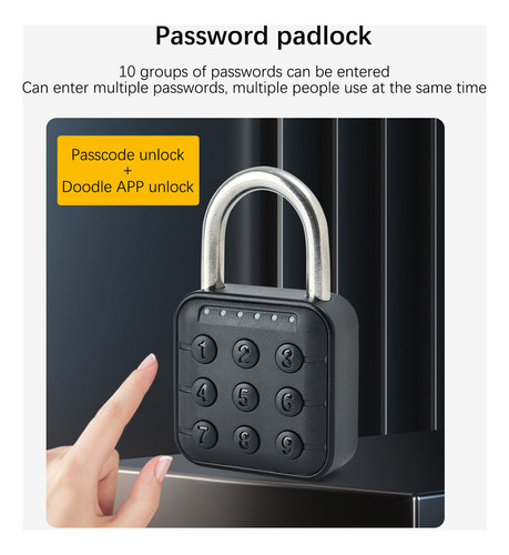 Senha Inteligente + Bloqueio De Rede Ip65 Tuya App