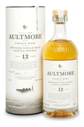 Whisky Aultmore 12 Años 46% 700 Ml