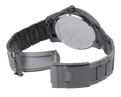 Imagem 2 de 4 de Relógio Seculus Long Life 5 Atm Preto Masculino 24980
