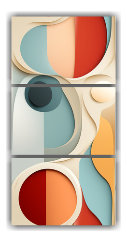60x120cm Cuadros Modernos Abstractos Con Paleta De Colores S