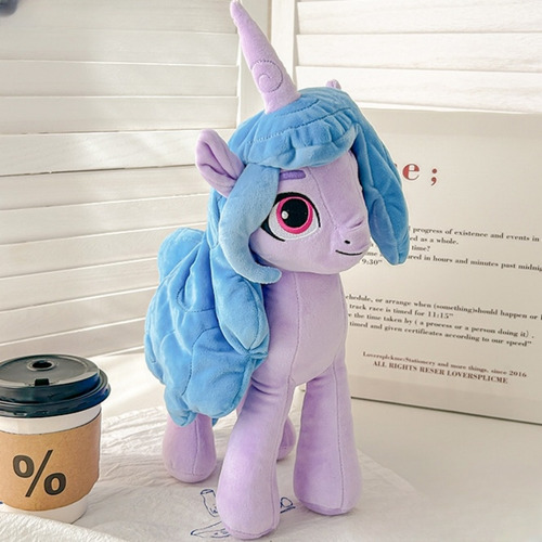 Muñeca Izzy Moonbow Plushies My Little Pony Rainbow Horse De