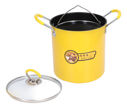 Ailoocedi 3l Fryer Pot Stainless Steel