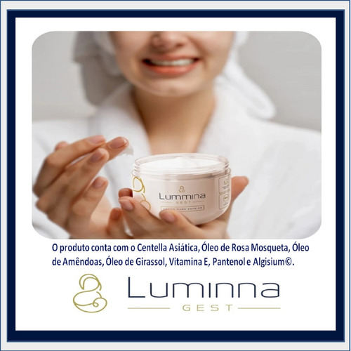 Creme Para Gestante/estrias/celulite/manchas Lummina Gest