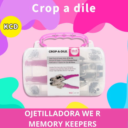 Crop A Dile Perforadora Y Fijador De Ojales