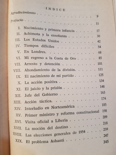 Un Lider Y Un Pueblo - Nkrumah Kwame (Usado)