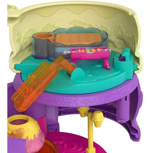 Polly Pocket Mattel Micro Padaria De Cupcakes