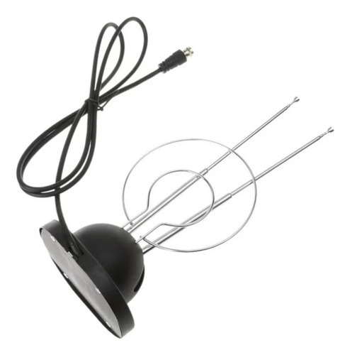 Antena Tv Base De Conejo Coaxial Ant-80