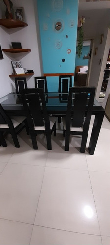 Juego De Comedor Madera 6 Sillas