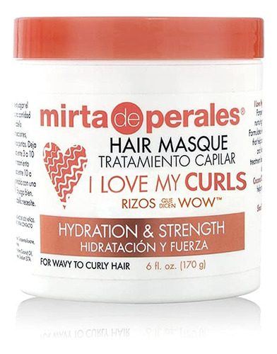 Mirta De Perales I Love My Curls/rizos Masque Treatment 6 Oz