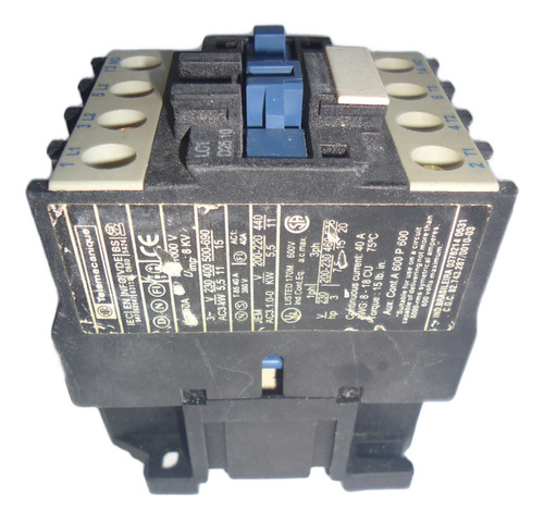 Contactor 25a Trifásico 220vca 1na Lc1d25 Telemecanique