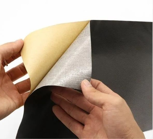 Imagen 2 de 10 de Parche Reparación Autoadhesivo De Negro 25 × 30 Cm