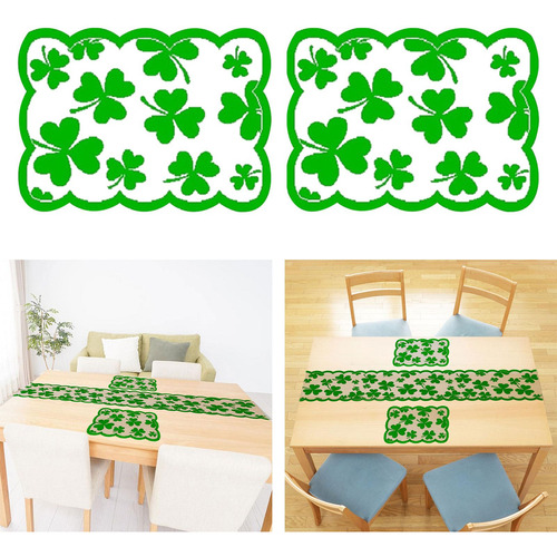 Adornos Decorativos Del Día De Patricio 2 Manteles