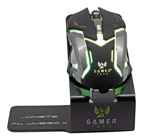 Mouse Gamer Tech Usb Gt9 6 Botones Cod 10898