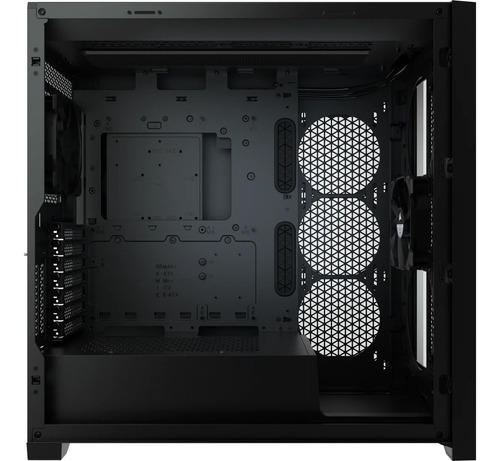 Imagen 9 de 10 de Gabinete Gamer Corsair Airflow 5000d Vidrio Templado Black