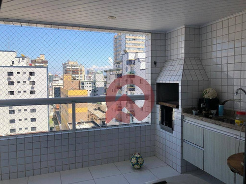 Imagem 13 de 28 de Apartamento Com 3 Dormitórios À Venda, 116 M² Por R$ 615.000 - Vila Guilhermina - Praia Grande/sp - Ap3415