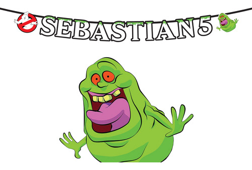 Banner Feliz Cumple Cazafantasmas