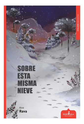 Sobre Esta Misma Nieve, De Rava, Aixa. Editorial Esdrujula Ediciones, Tapa Blanda En Español