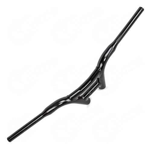 Manillar de bicicleta elevado Monaco Dh, 150 mm, aluminio, 690 x 25,4 mm