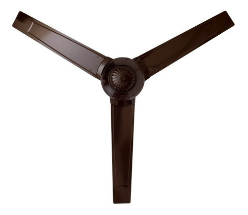 Imagen 3 de 4 de Ventilador de techo Masterfan Tifón chocolate con 3 aspas de metal, 56" de diámetro 127 V