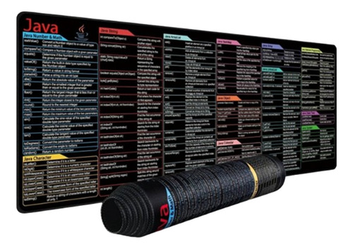 Mousepad Emborrachado Programador Java - 80x30