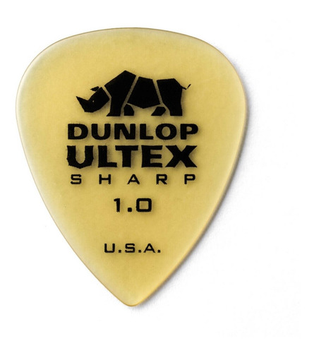 6 Plumillas Dunlop Ultex Sharp 1.00 433p1.00