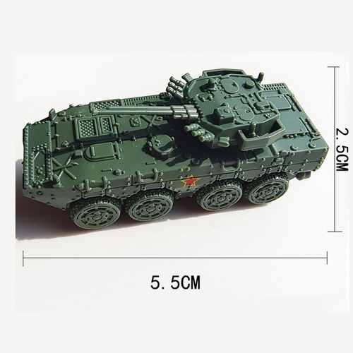 4x Escala 1/144 Modelo De Tanque Moderno Modelo De Vehículo